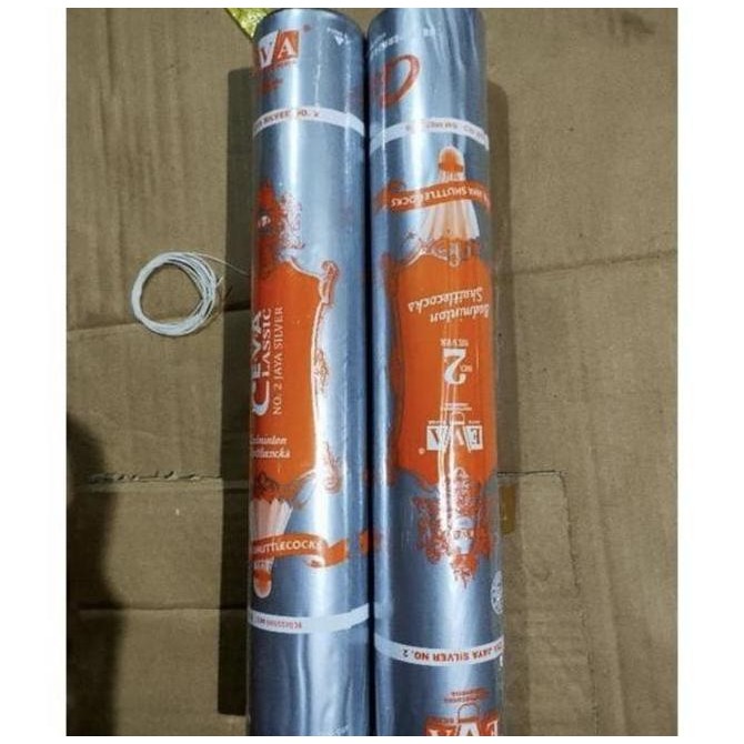 Produk Baru Shuttlecock Kok Eva Jaya Silver Orange Original
