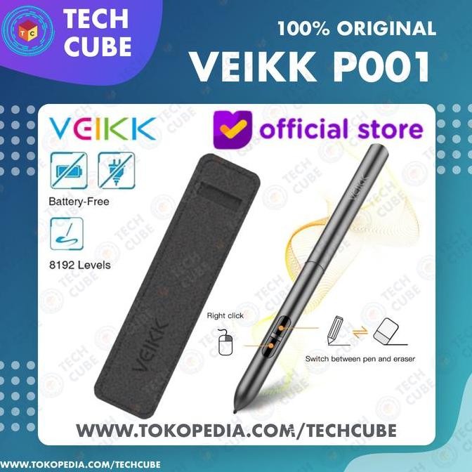 VEIKK P001 Digital Drawing Pen Stylus for VEIKK S640 VEIKK A30