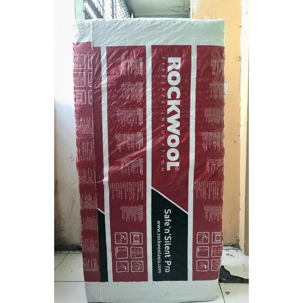GOJEK! Rockwool Density 80/Rockwool/Peredam Ruangan/Peredam Studio