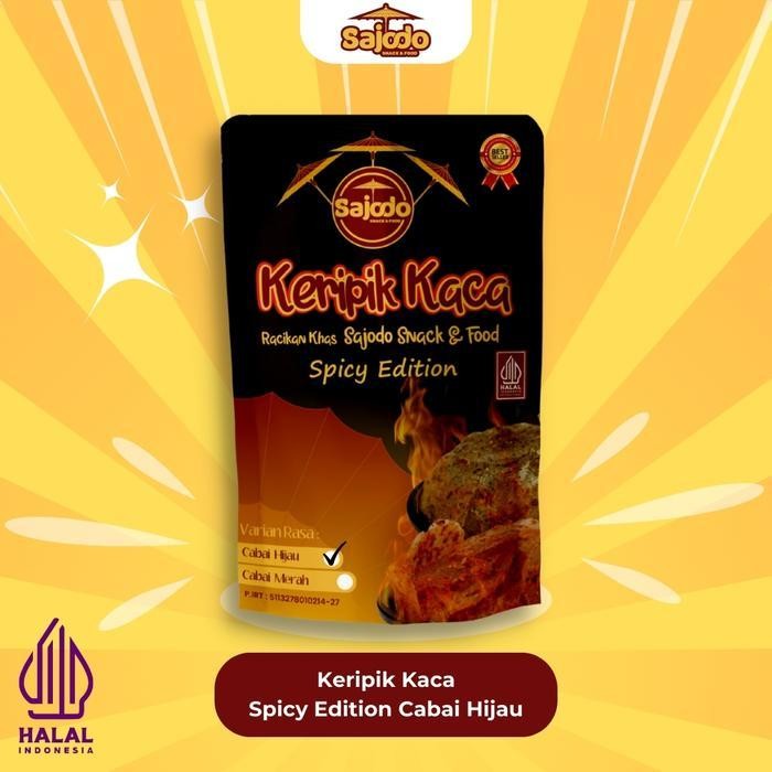 

CCF KERIPIK KACA SAJODO SNACK CABE IJO