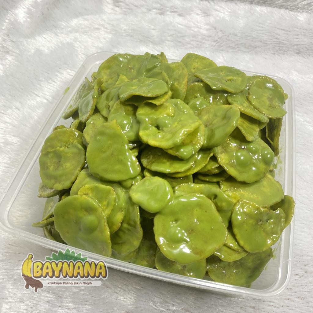 

Ccf Baynana Greentea 500Gr 250Gr 170Gr Keripik Pisang Lumer Crispy Greentea