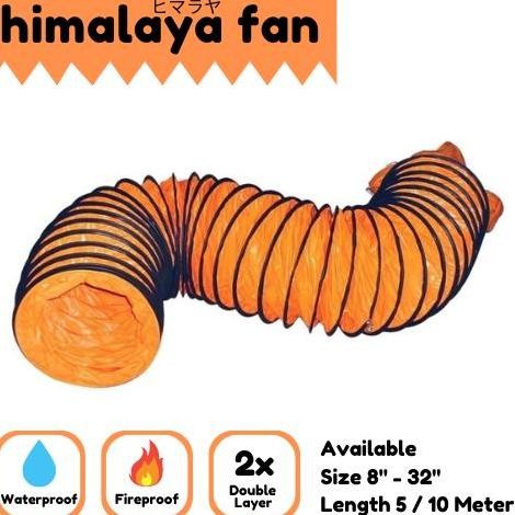 Selang Blower Portable Ventilator Flexible Ducting 10 Inch x 5M