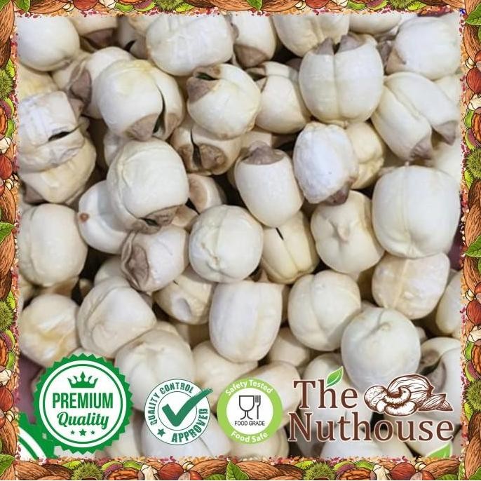 

(Allthebest) 500gr White Lotus Seeds / Biji Bunga Teratai / Lian Zi [PREMIUM]