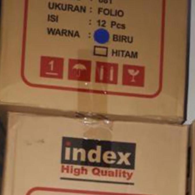 

Promo Ordner Index F4 7Cm Biru - 1 Dus Isi 12 Pcs Tebal & Kuat