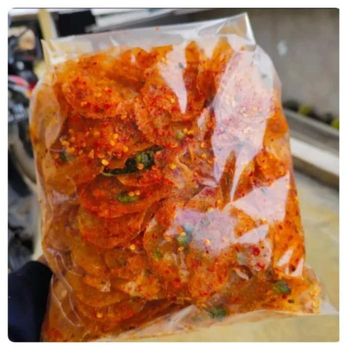 

CCF KRIPCA PEDAS KERIPIK KACA PEDAS EXTRA DAUN JERUK CHIPS SNACK FOOD