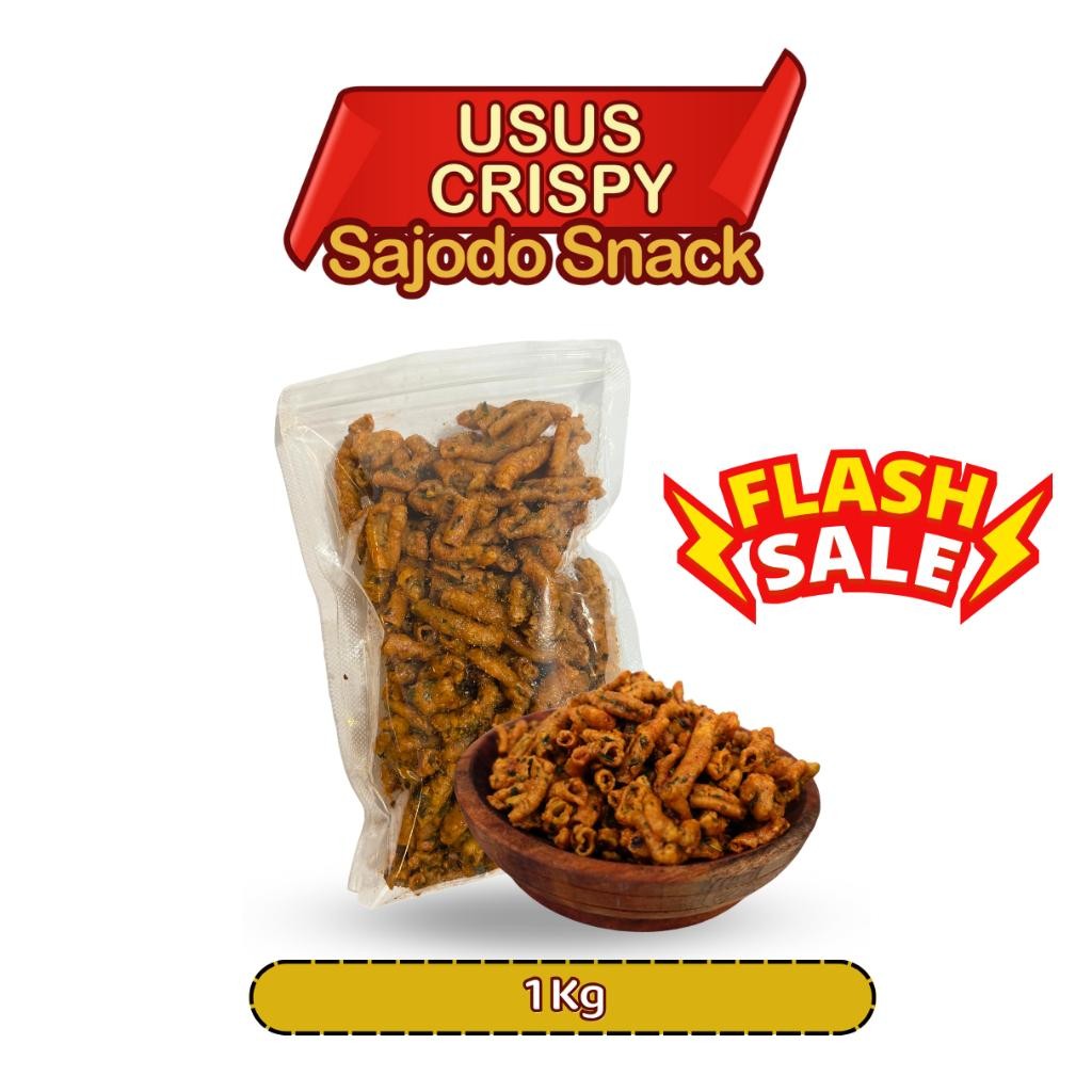 

GL Usus Ayam Crispy Daun Jeruk Sajodo Snack & Food (250 gr, 500 gr, 1 kg)