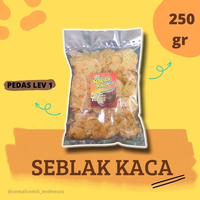 

CCF SEBLAK KACA ENDES 250gr Cemilan Keripik keripikkaca