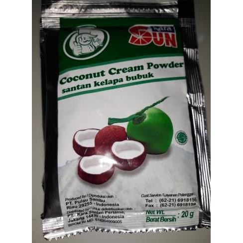 

Promo Santan Bubuk Sun Kara 20Gr X 10 Sachet - Santan Bubuk Praktis Masak