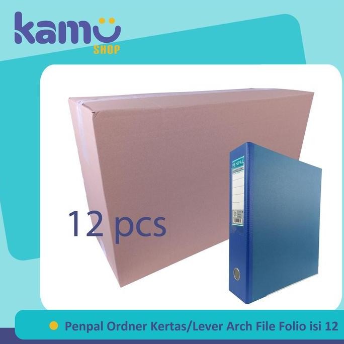 

Promo Ordner Penpal Folio Kertas F4 Pl-771 Paper Lever Arch File Isi 12 Pcs