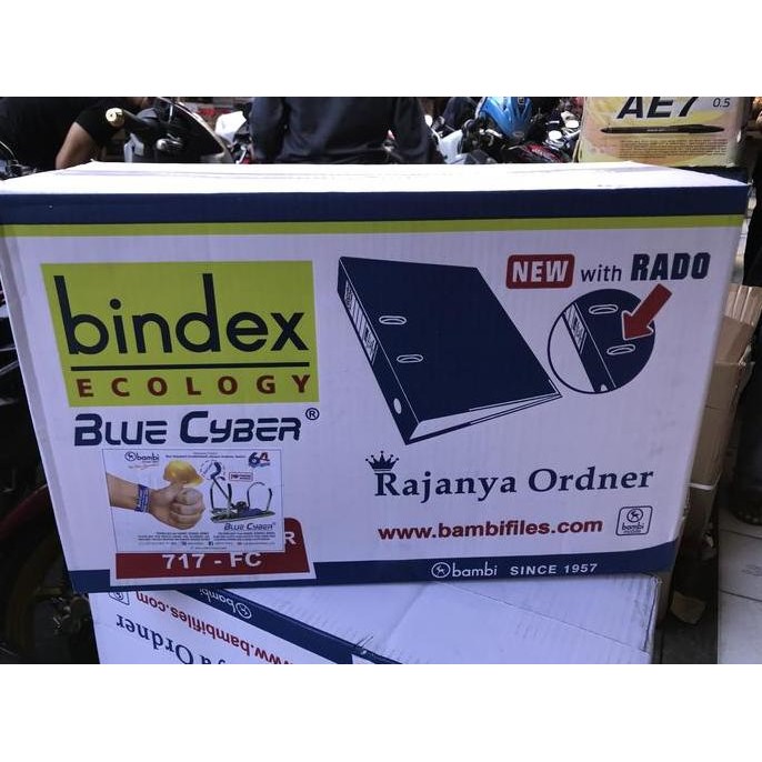 

Promo Ordner Bindex 717 / 777 Folio Kwitansi Ecology Blue Cyber / Bambi