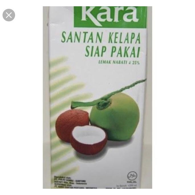 

Promo Kara Santan Kelapa 1000Ml Santan Instan Asli Shopee