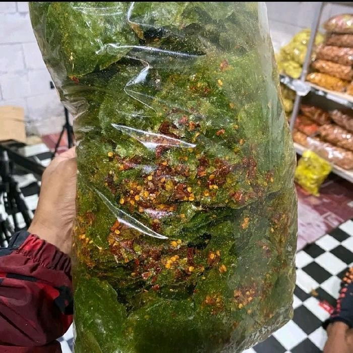 

CCF keripik kaca cabe ijo 500 gr pedas