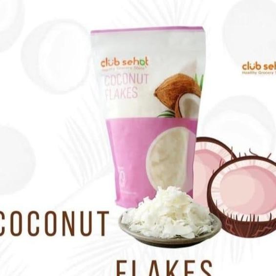 

Promo Club Sehat Coconut Flakes 250Gr Kelapa Kering Serut Shopee