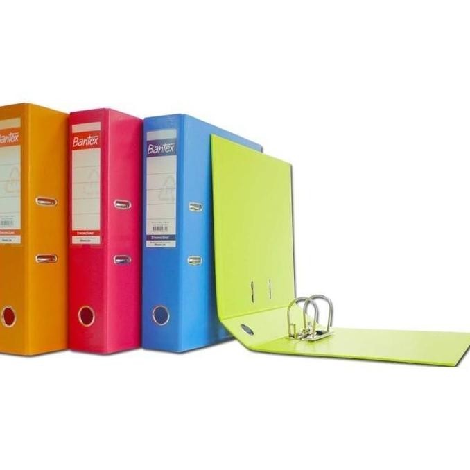 

Promo Ordner Bantex Folio 5Cm Multicolour #1466 1 Dus Isi 20 Pcs