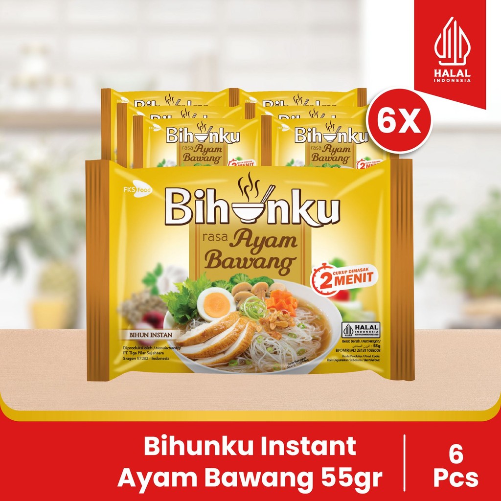 

Paket Bundling - Bihunku Instan - Ayam Bawang - 55gr - 6pcs