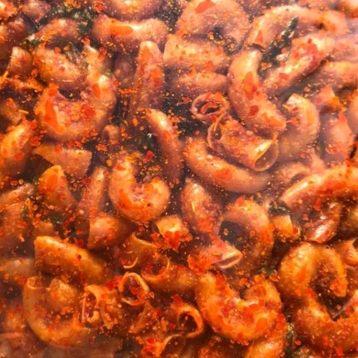 

Ccf 1Kg Makroni Kriuk-Kriuk Pedas Daun Jeruk / Makroni Kriuk 1Kg Cemilan Makaroni Food