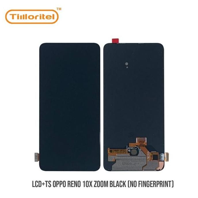 LCD+TS OPPO RENO 10X ZOOM BLACK (NO FINGERPRINT) MURAH