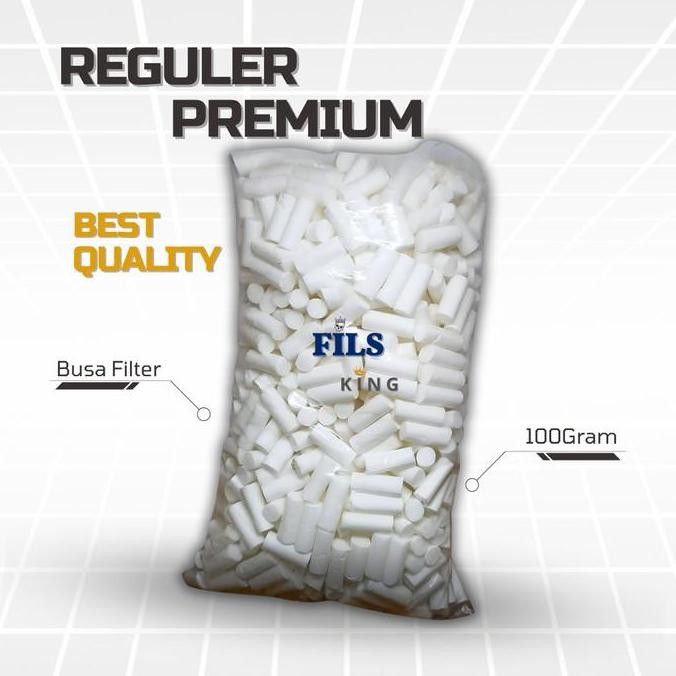 Tersedia FILS KING Busa Filter Reguler Premium Tebal 100 Gram Hemat Berkualitas