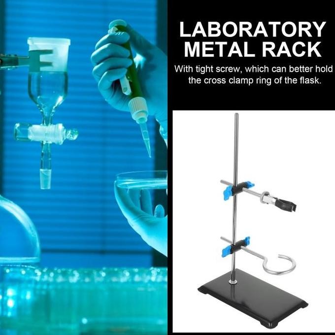 

Klem Statif Universal / Tiang Statif Set / Batang Statif Dan Ring