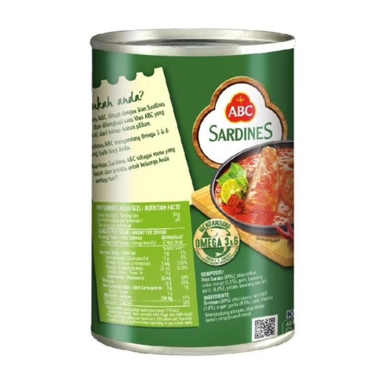 

Promo | Abc Sarden | 1 Karton Isi 24Pcs 425Gram Terbaru