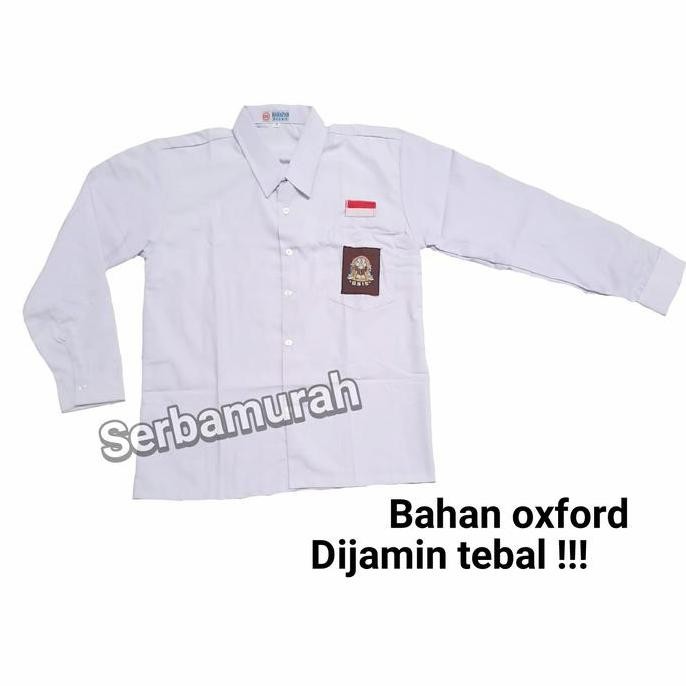 (Allthebest) baju sma lengan panjang seragam putih sma lengan panjang