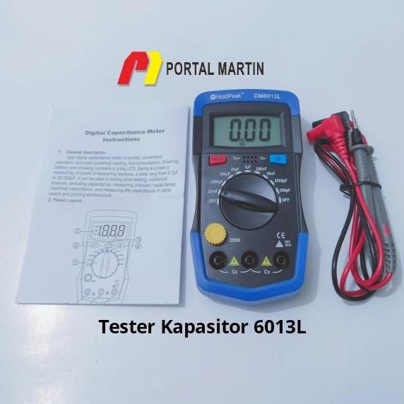 Tester Kapasitor 6013L Digital (Capacitor Tester)