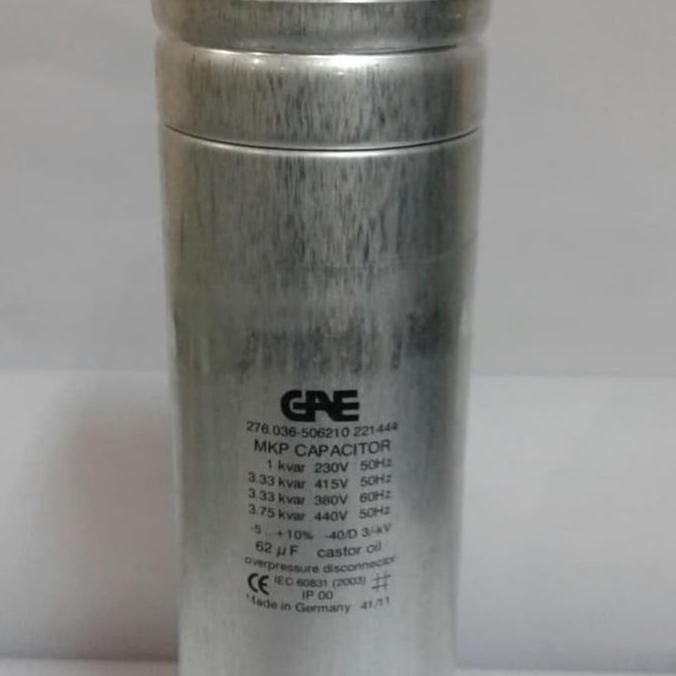 Kapasitor Bank Gae 3.3Kvar 3.3 Kvar 1 Phase 1P 415V