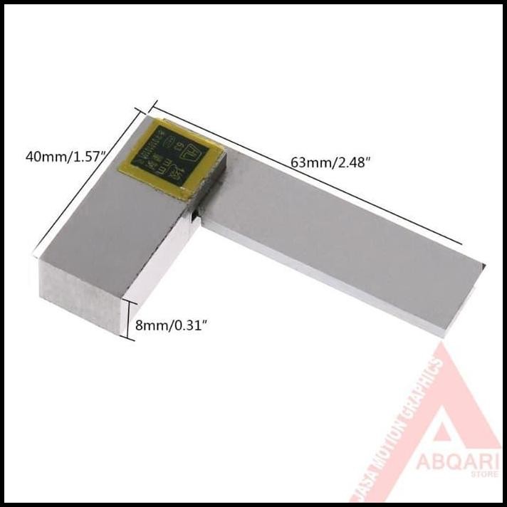 

penggaris siku tukang mini speed square / penggaris tebal