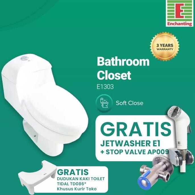 Toilet / Kloset Duduk Europe Enchanting E1303