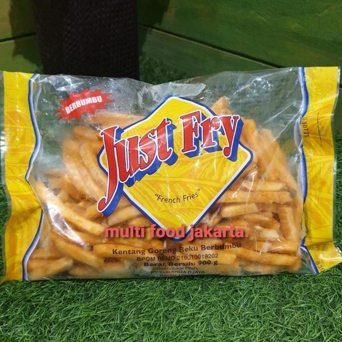 

Kentang Just Fry Berbumbu / French Fries Just Fry Seasoned 900Gr Pasti Promo