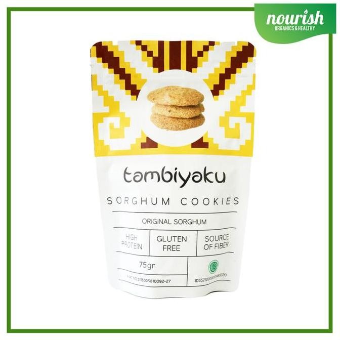 

Cookies Sorghum Gluten Free 75gr Tambiyaku Stok Terbatas