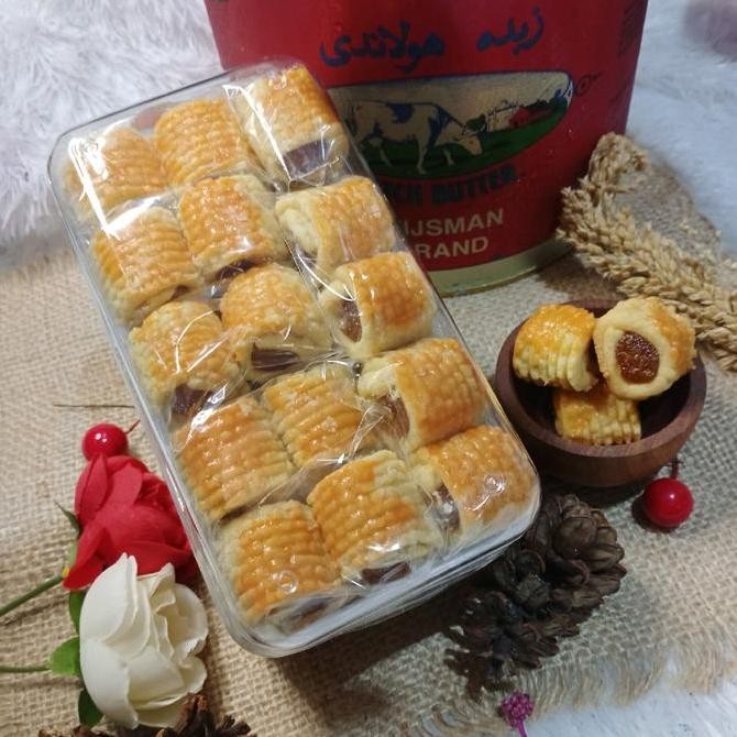 

Nastar Gulung Butter Wijsman Premium Toples 500gr Stok Terbatas