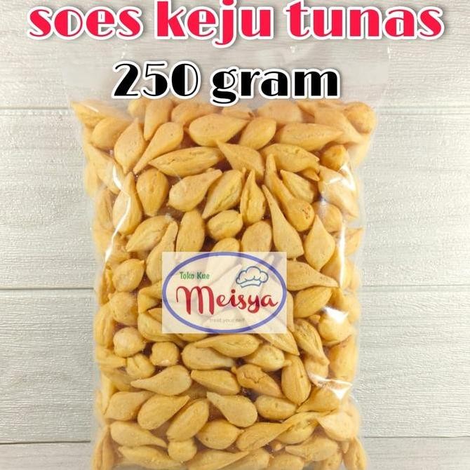 

Soes Keju Tunas 250gr Stok Terbatas
