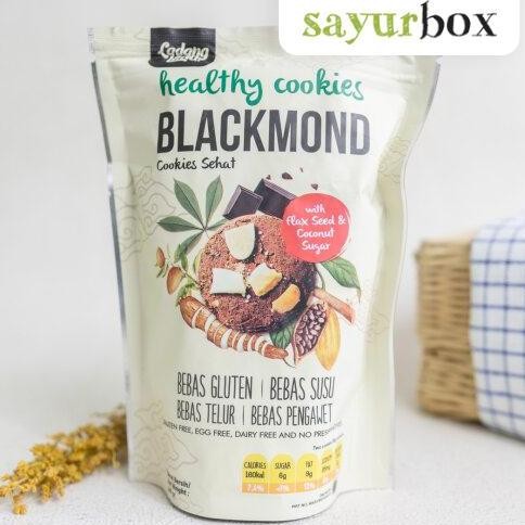 

Ladang Lima Cookies Dark Chocolate & Almond 180gr - Gluten Free Snack Stok Terbatas