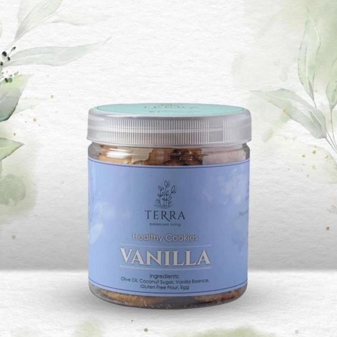 

Terra Vanilla Cookies Healthy Cookies Stok Terbatas