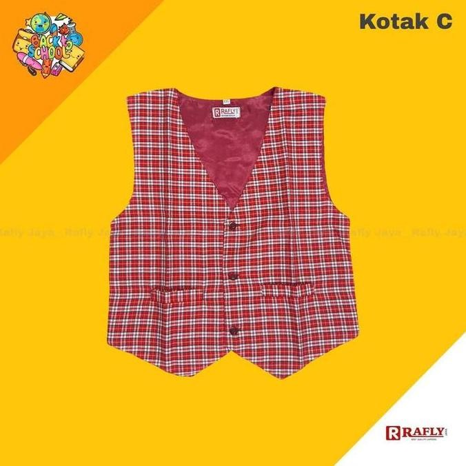 (Allthebest) Rompi SD - Rompi Kotak SD - Seragam SD - Seragam Sekolah / Rafly Jaya