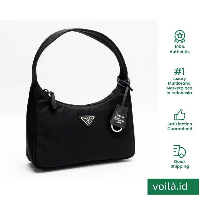 LCT Voilaid Prada Re-Nylon Re-Edition 2000 Mini-Bag Black