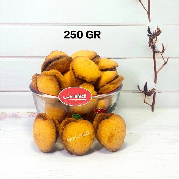 

Snack Kue Nanas Nastar Hati 250gr - Kue Kering Mini Manis Gurih Stok Terbatas