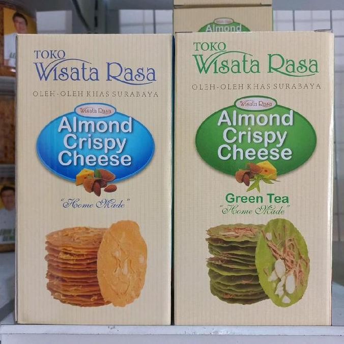Almond Crispy Cheese Choco Kue Kering Surabaya Stok Terbatas