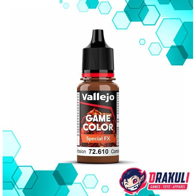 

VALLEJO GAME COLOR PAINT - SPECIAL FX - GALVANIC CORROSION 72.610