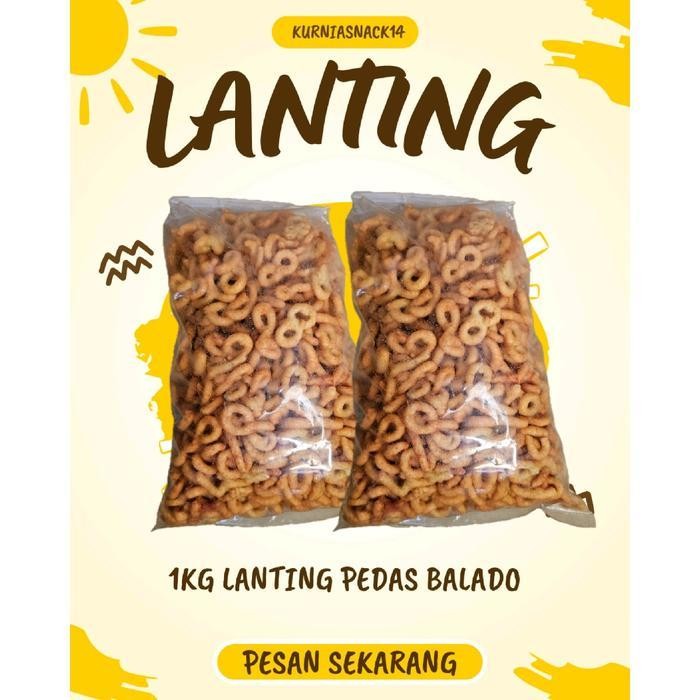 

CCF 1KG LANTING SINGKONG Snack KHAS KEBUMEN & PURWOREJO (BISA MIX 2 RASA) Kering Makanan Cemilan Food