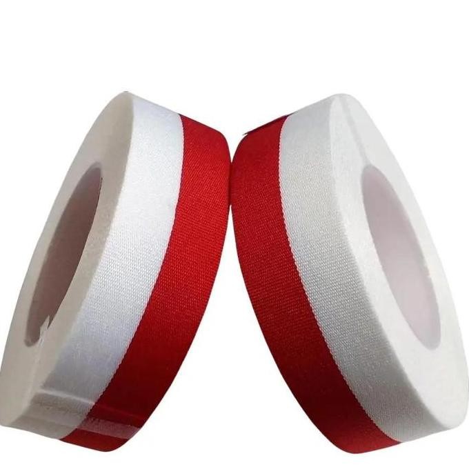 

(Allthebest) Pita merah putih 17 agustusan Per Roll pita satin Pita Hias Hadiah Pita Hias Pita 17 Agustus Pita Bendera Premium