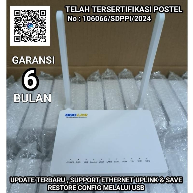 TP ONT XPON GGCLink G663 New Baru EPON GPON ONU Bukan ZTE F663NV3A