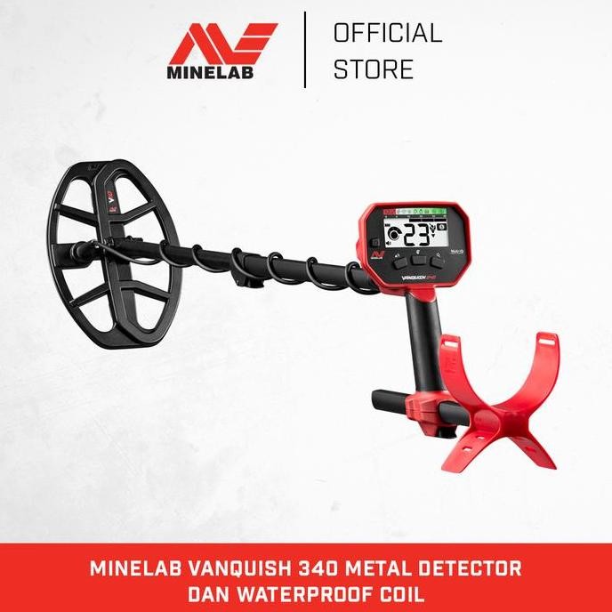 Minelab Vanquish 340 Metal Detector Dan Waterproof Coil