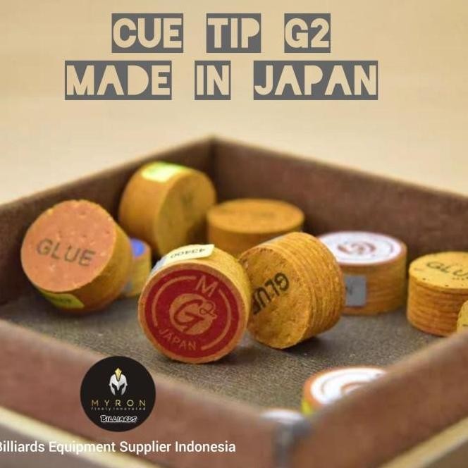 Diskon Tip G2 Japan~Soft & Medium~Cue Tip Billiard G2~Master Tip Billiard G2 Ready