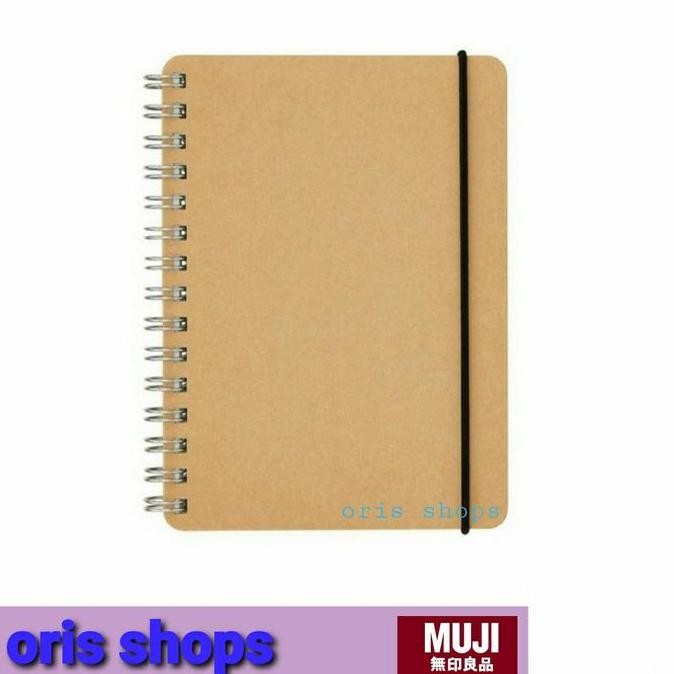 

Muji - Wirebound Notebook/Dotted A6 || Buku Bergaris Titik