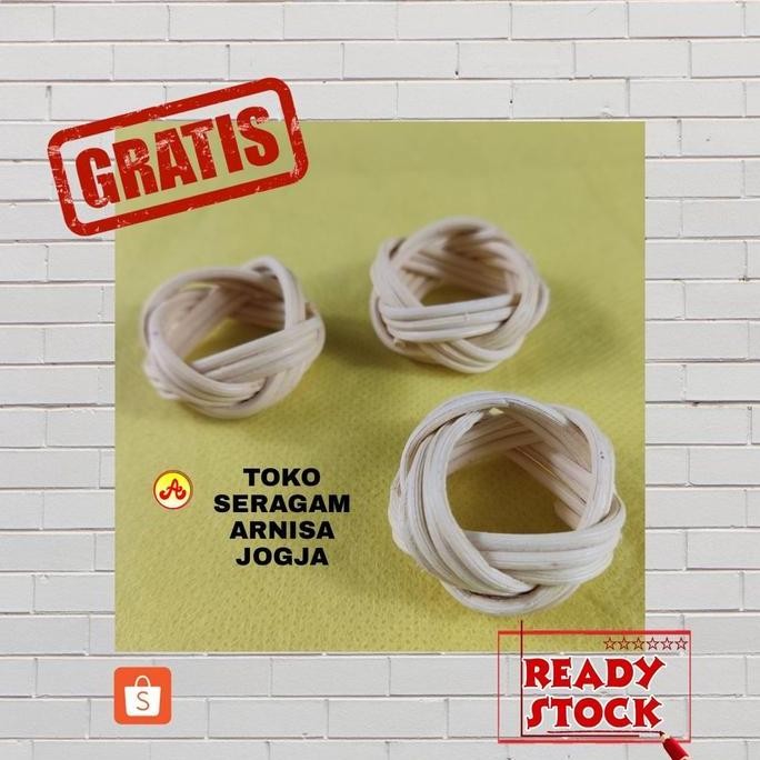 (Allthebest) [BISA COD] Hasduk HW Athfal / Hasduk Pita Kuning / Hasduk Hw SD