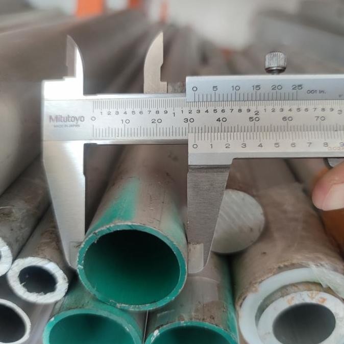 Pipa Alumunium Od 31.75Mm 1 1/4 Inchi Tebal 1.5Mm