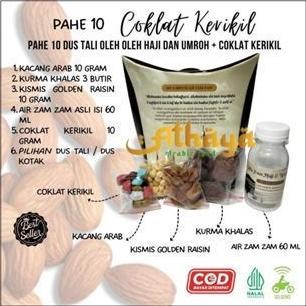 

Paket Murah Oleh Oleh Haji Dan Umroh Isi 25Pcs + Coklat Kerikil