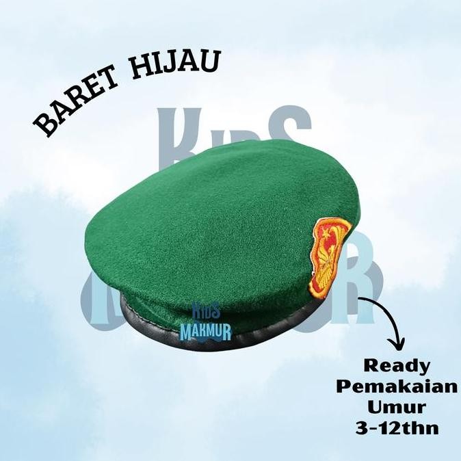 Baret Hijau Tni Ad Anak Logo Baret Kopassus Anak Merah Baret Biru Tni